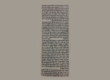 Torah scroll Sephardi 56cm
