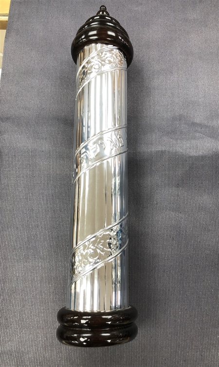 Scroll cases - Silver 40 cm